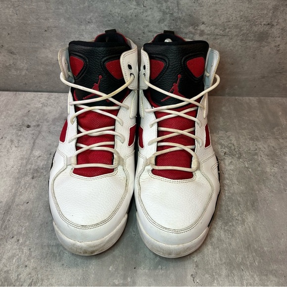 NIke Air Jordan FLightclub 91 Sneakers Mens sz 13 - red/white - Picture 2 of 6